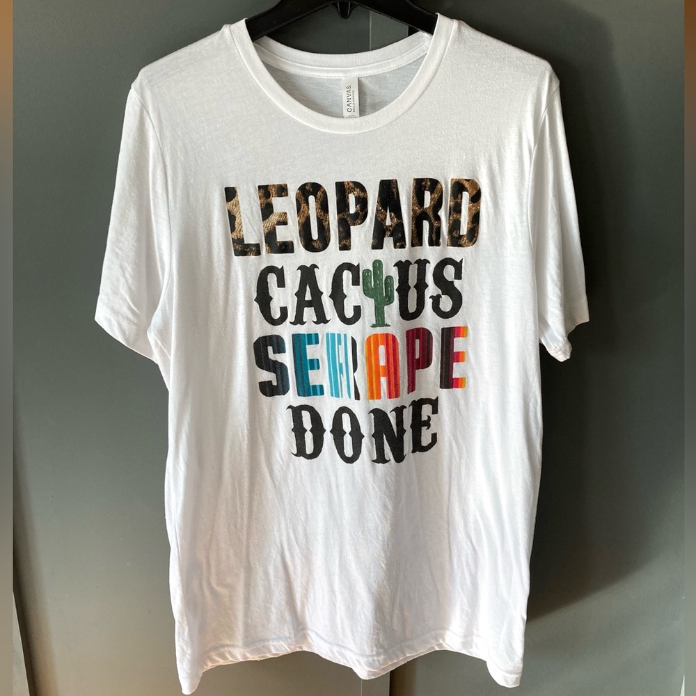 Graphic western tee